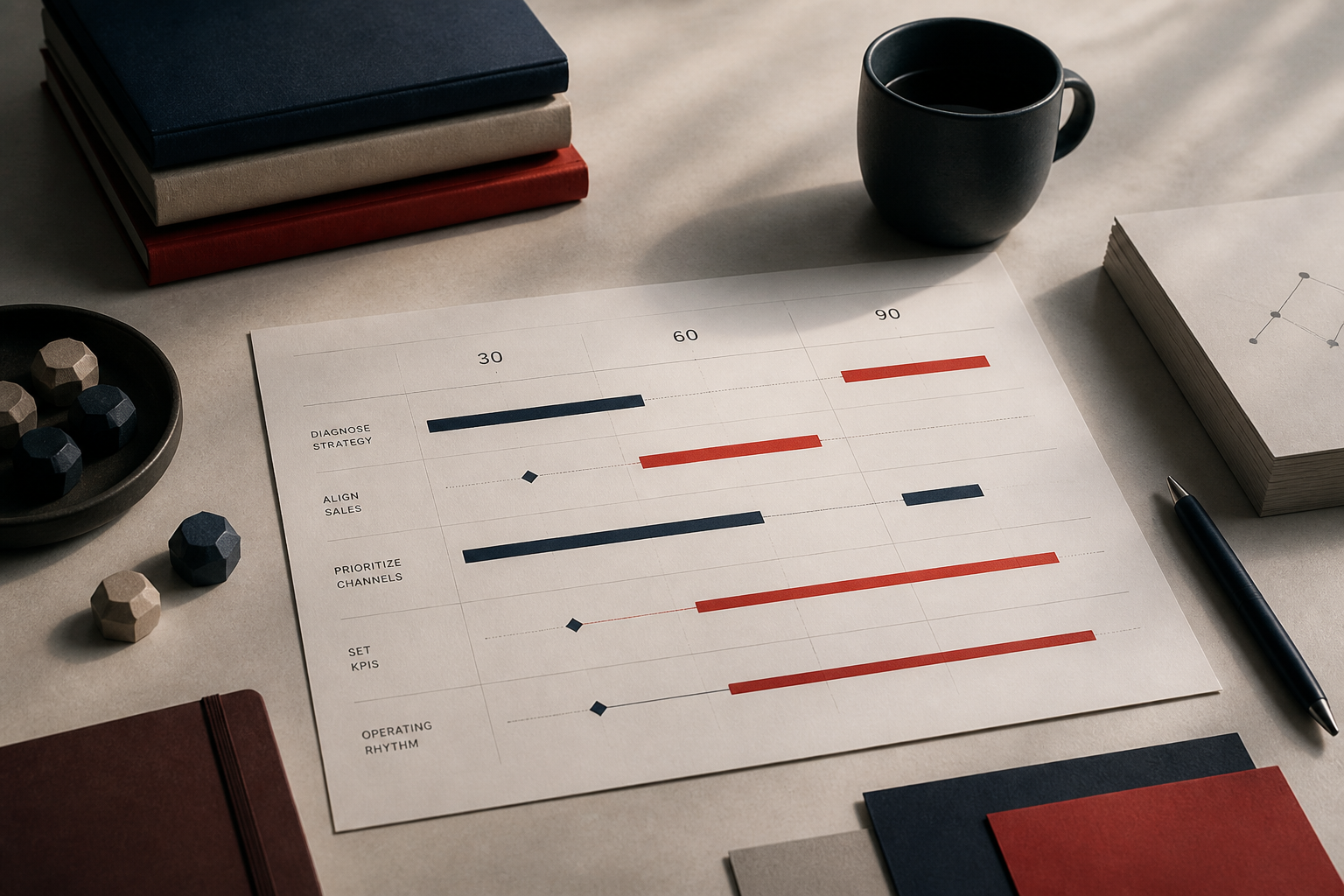 90-Day Marketing Plan: Template for CEOs, CMOs and Fractional Leaders